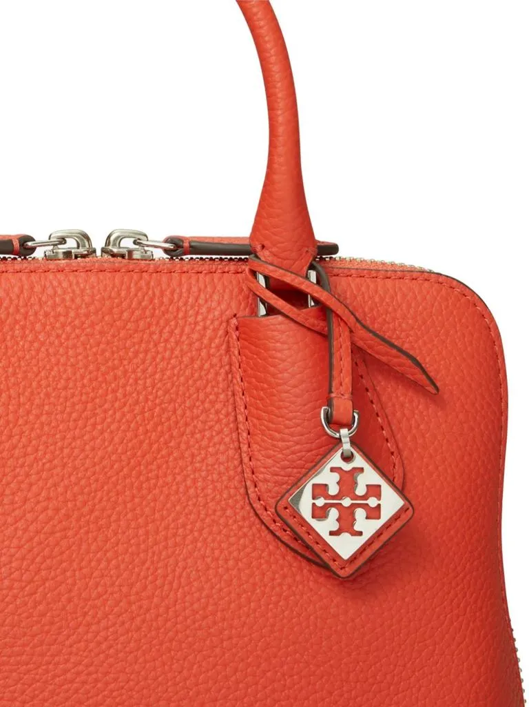 tory burch Borsa mini 'Pebbled Swing'