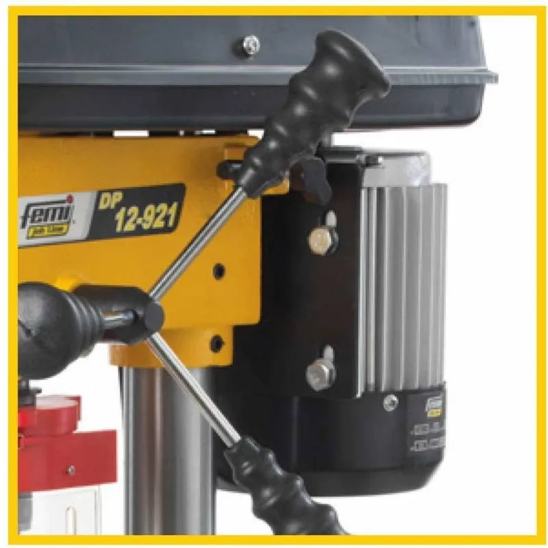 Trapano a colonna professionale con display mandrino 13 mm 500W