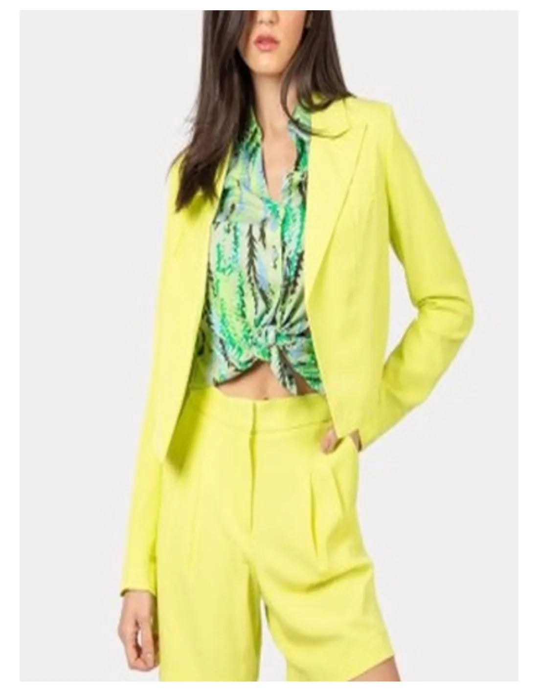 VERO MODA DONNA VMSAIMAITZI LS CROPPED BLAZER