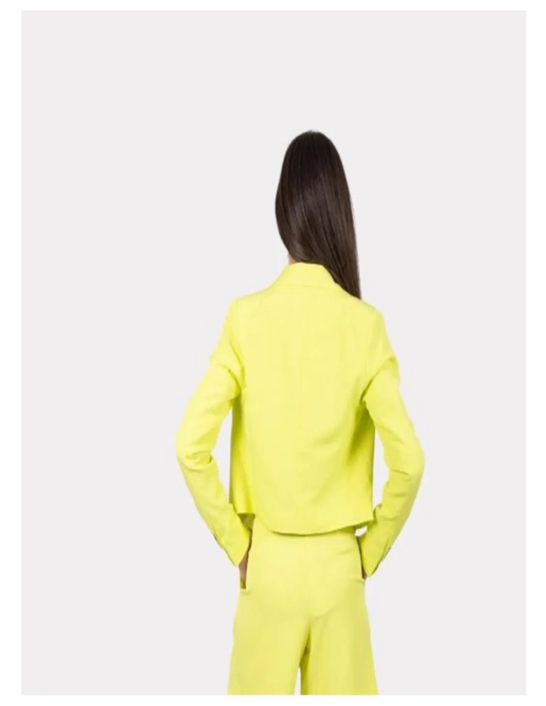 VERO MODA DONNA VMSAIMAITZI LS CROPPED BLAZER