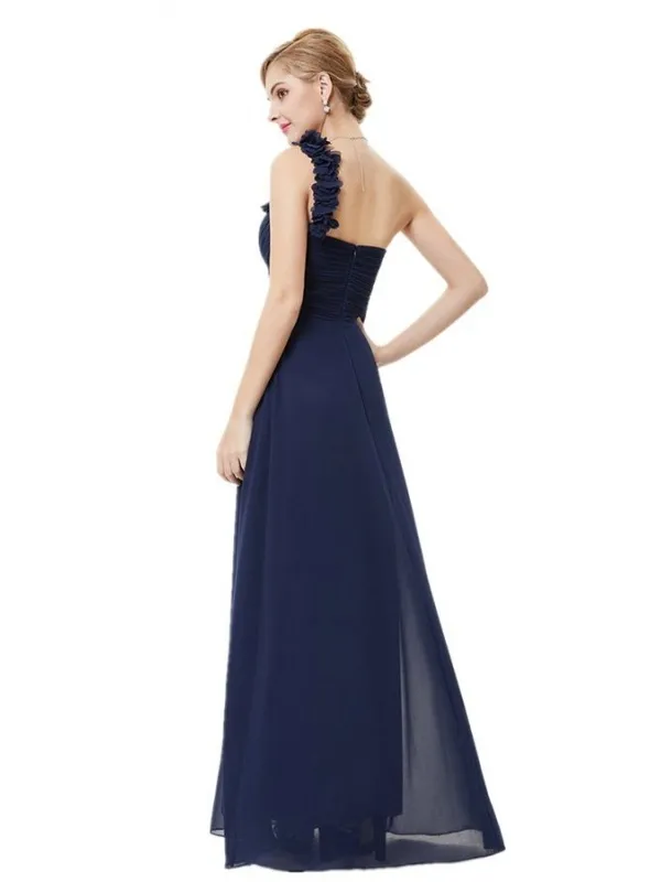 Vestito lungo blu per Damigelle