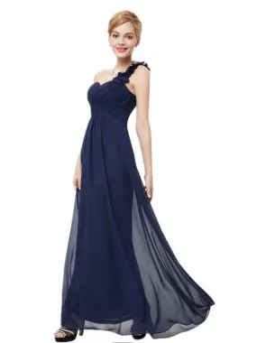 Vestito lungo blu per Damigelle