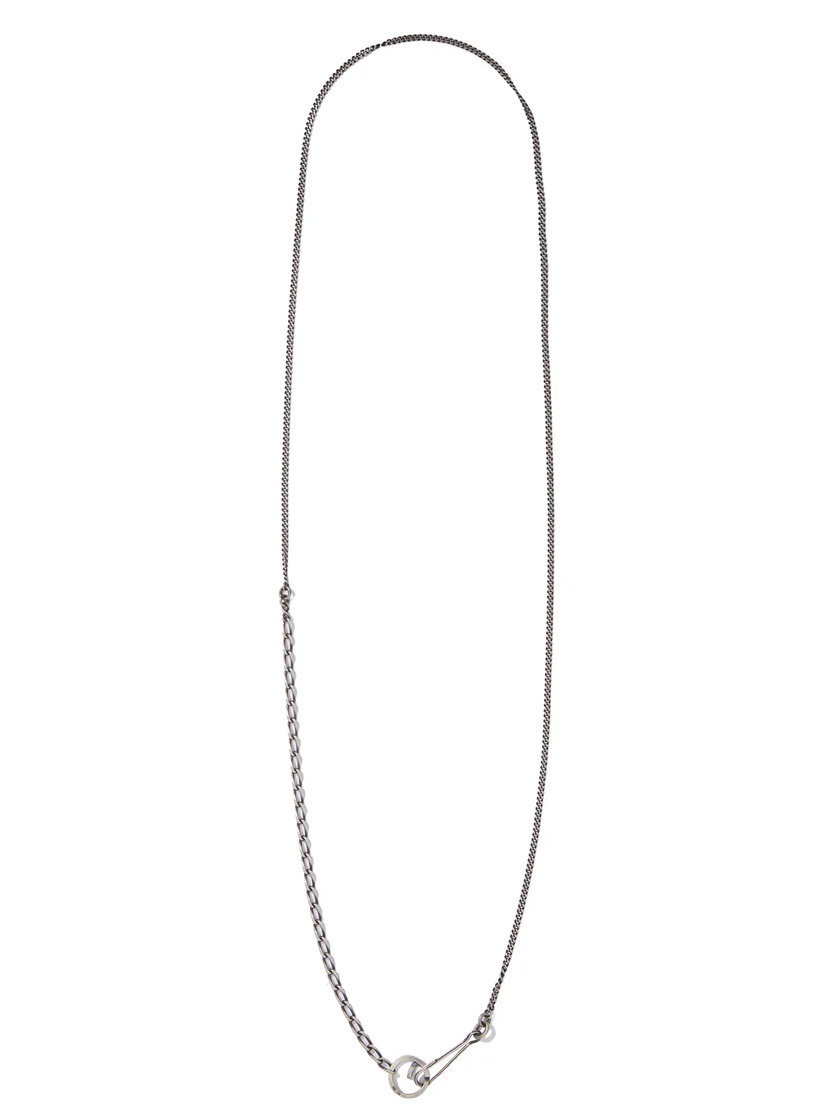 WERKSTATT:MUNCHEN  BODY CHAIN IN ARGENTO 