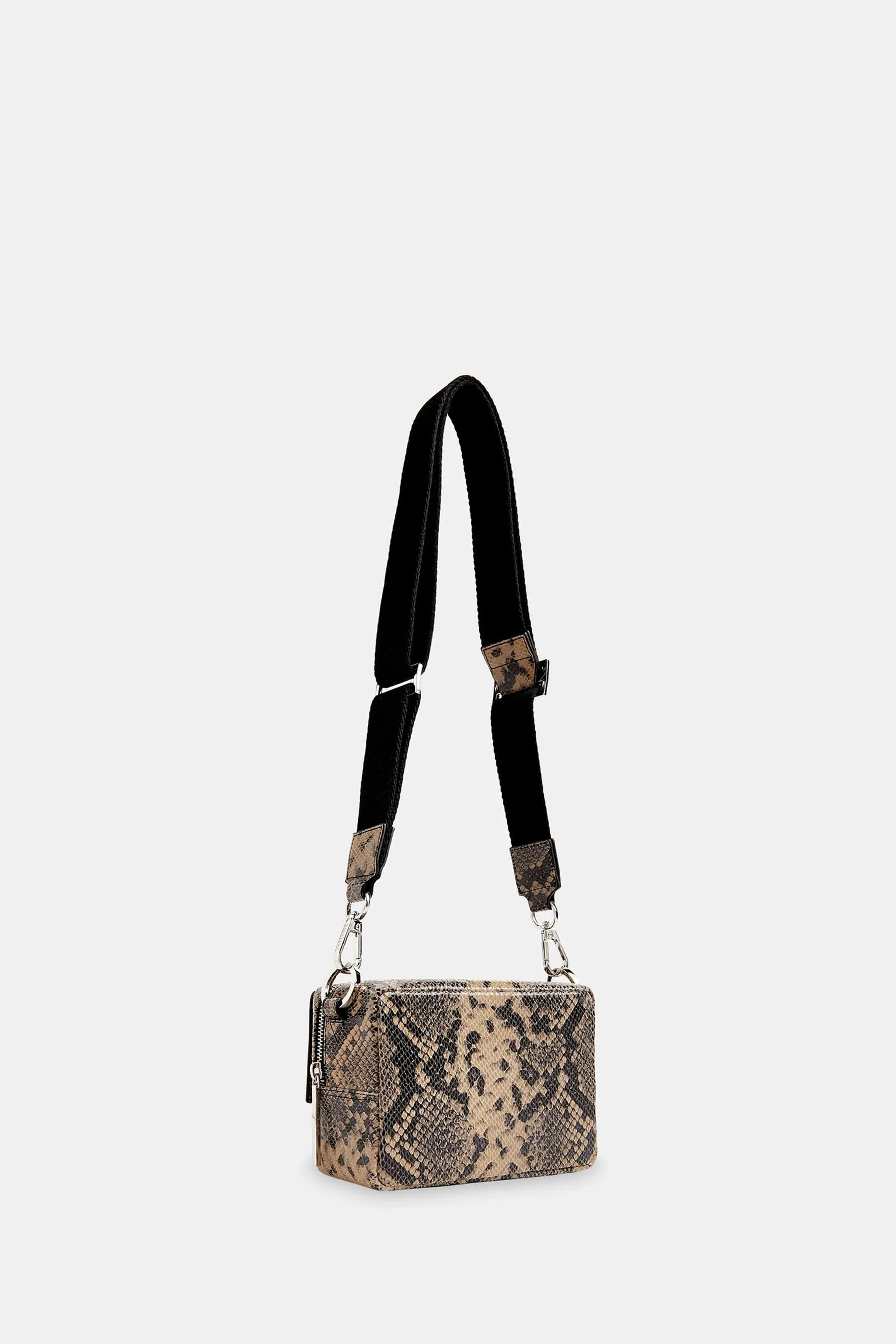 Whistles - Bibi - Nero a tracolla pitonata - Borsa