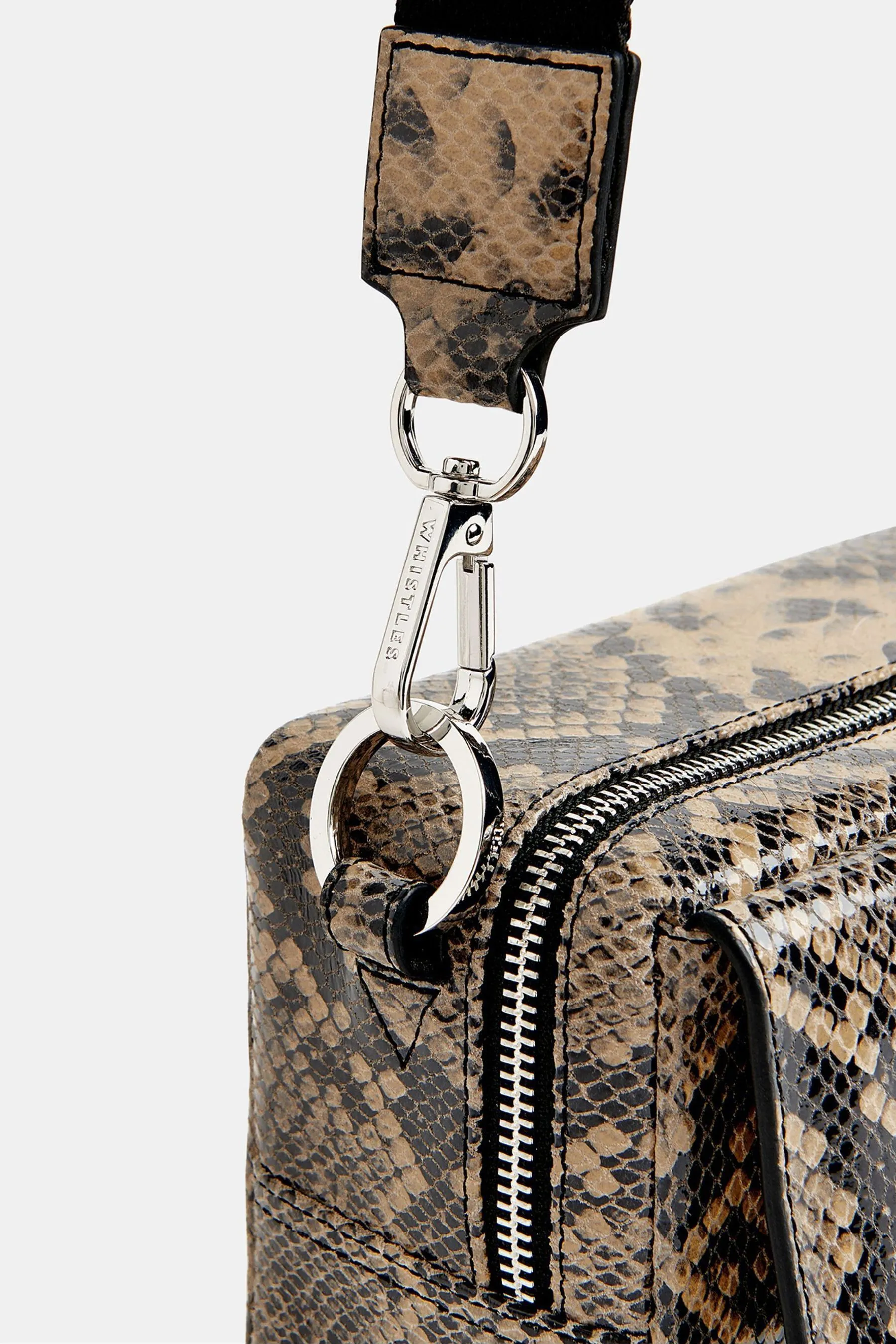 Whistles - Bibi - Nero a tracolla pitonata - Borsa