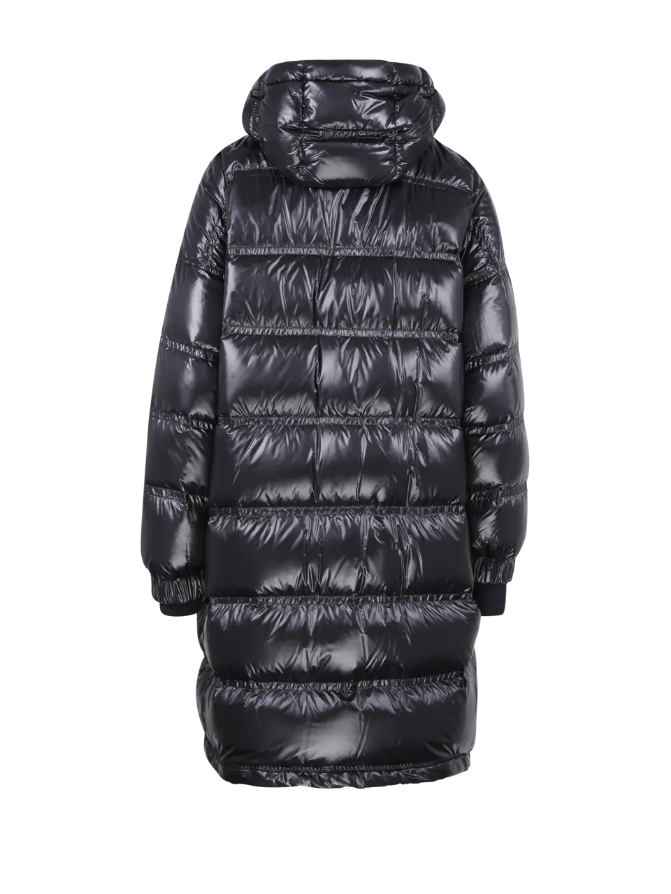 WOMAN MONCLER GRENOBLE BLACK POLYAMIDE ROCHELAIR LONG PARKA