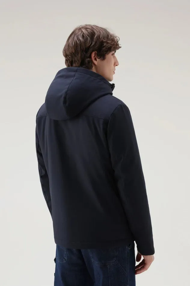 Woolrich Softshell Jacket with Hood / Blue
