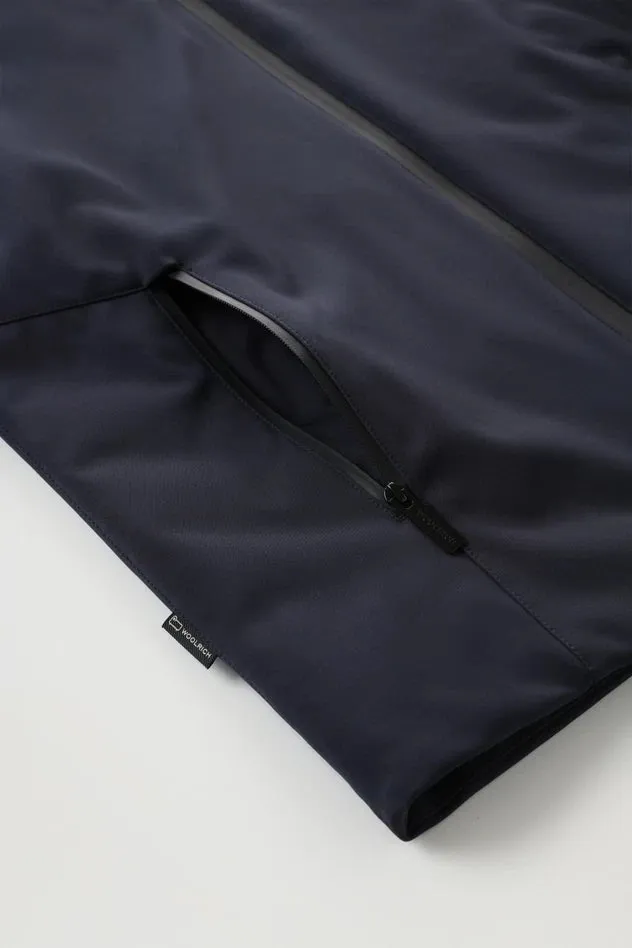 Woolrich Softshell Jacket with Hood / Blue